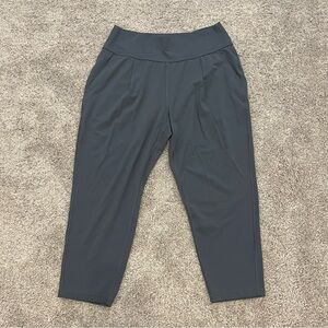 Athleta Grey Elation Pant Workout Athleisure Size Large